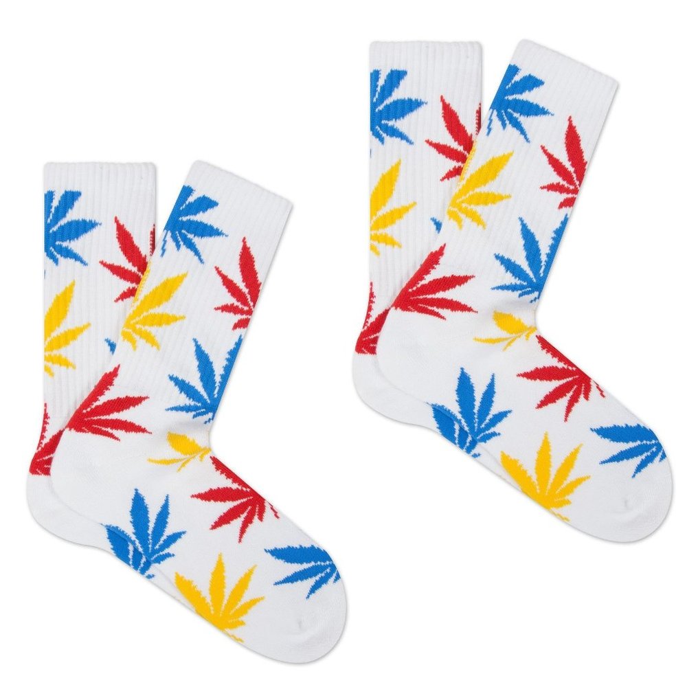 NEW WOMEN'S 2-PACK WEED LEAF SOCKS MARIJUANA GANJA